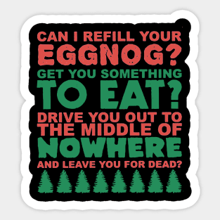 can i refill  your eggnogg Sticker